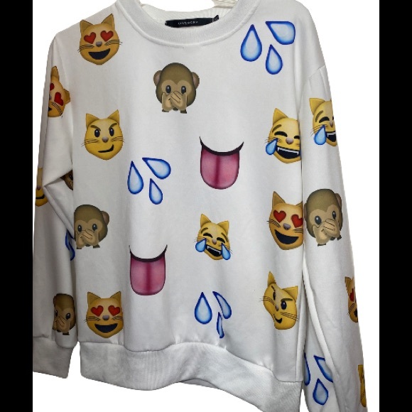 Givenchy Emoji Sweatshirtsizemedium 